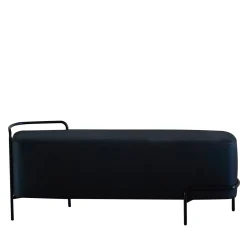 Real Piel Benches<Peché Black Leather Bench