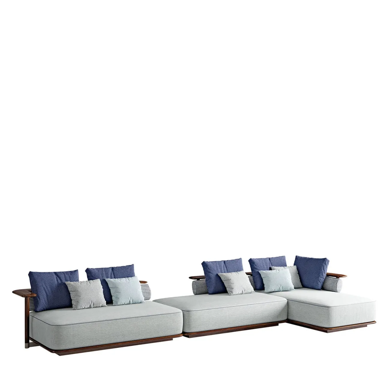 CPRN Homood Sofas<Pedro Gray Modular Sofa