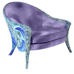 Sergio Villa Armchairs<Pensiero Summer Armchair by Carlo Rampazzi