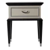 LCI_DECORA Nightstands<Penthouse Black and White Nightstand