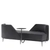 Sitia Chaises<Pergy Vis-à-Vis Black Sofa