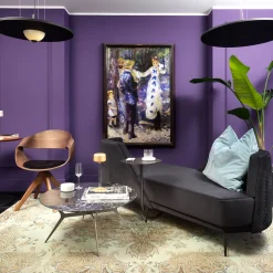 Sitia Chaises<Pergy Vis-à-Vis Black Sofa