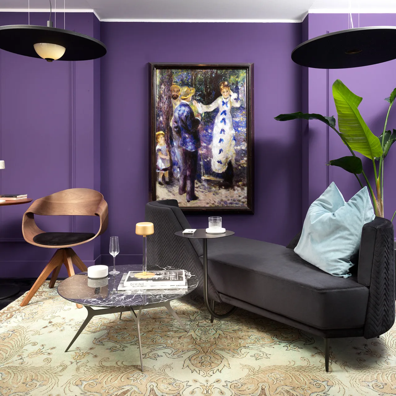 Sitia Chaises<Pergy Vis-à-Vis Black Sofa