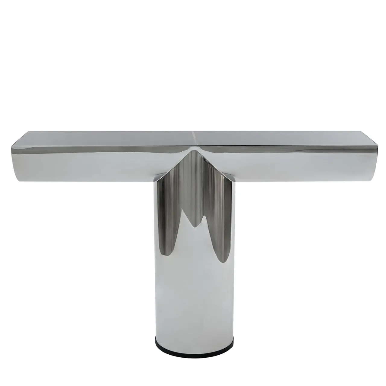 Ultramobili Consoles<Perseo Sahara Noir Ceramic Top Console