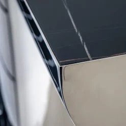 Ultramobili Consoles<Perseo Sahara Noir Ceramic Top Console