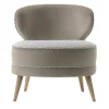 Morello Gianpaolo Lounge Chairs<Perugia Taupe Lounge Chair