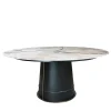 Garbarino Collections Dining Tables<Petali Dining Table with Dover White Marble Top