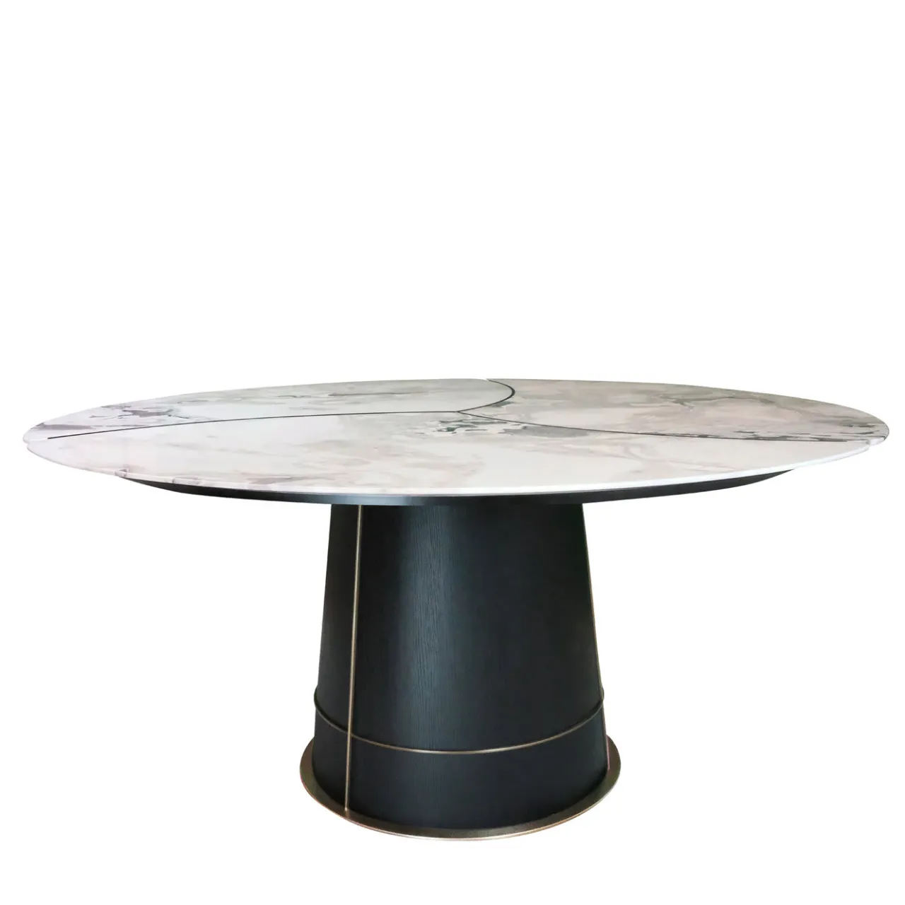 Garbarino Collections Dining Tables<Petali Dining Table with Dover White Marble Top
