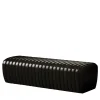 Giopagani Benches<Petit Arret BLACK LEATHER BENCH
