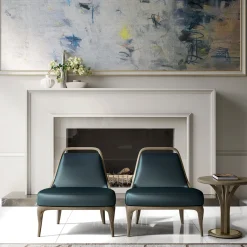 A.R. Arredamenti Lounge Chairs<Petrol Green Armchair