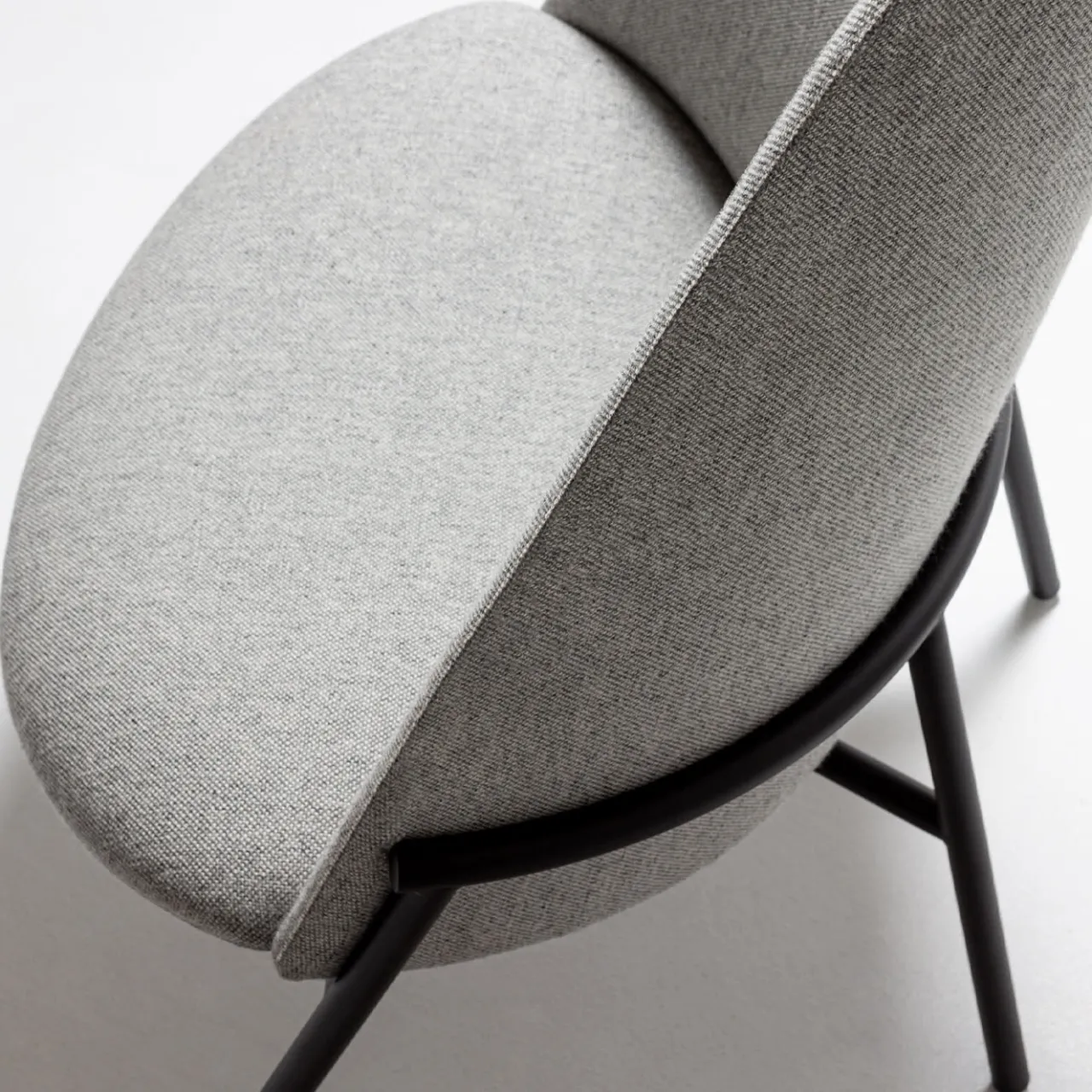 La Cividina Lounge Chairs<Phar Lap Light Gray Lounge Chair