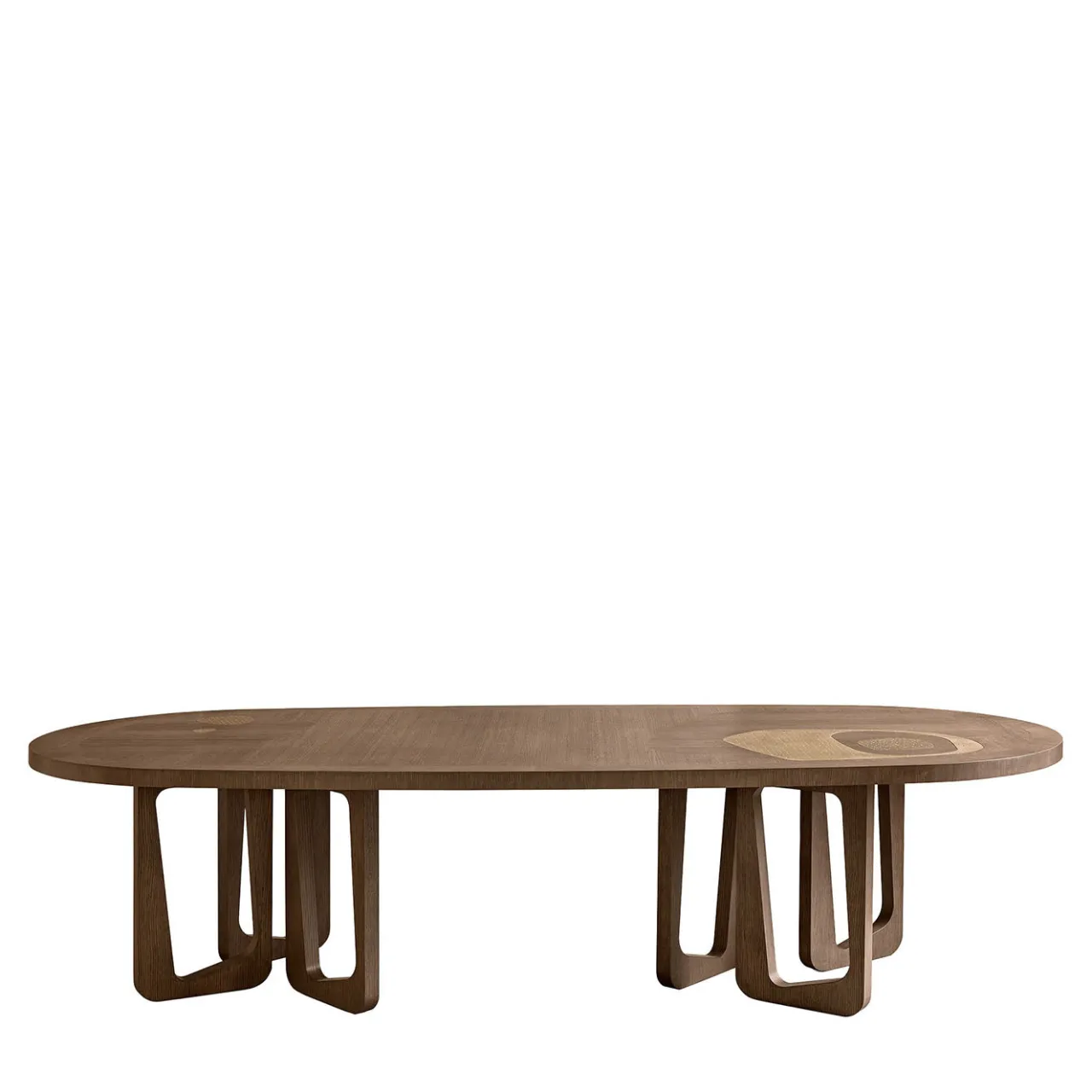 Chiara Provasi Dining Tables<Philosophy Oval with Brass Inlay Dining Table