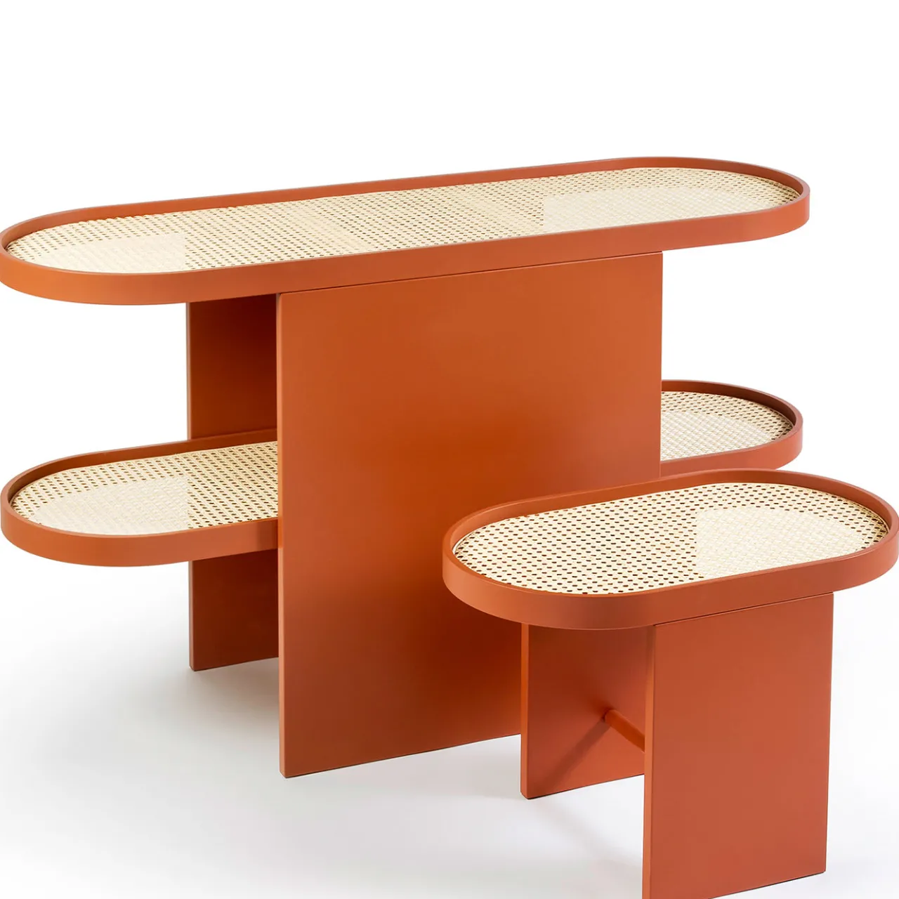 Editions Milano Side Tables<Piani Copper Side Table by Patricia Urquiola