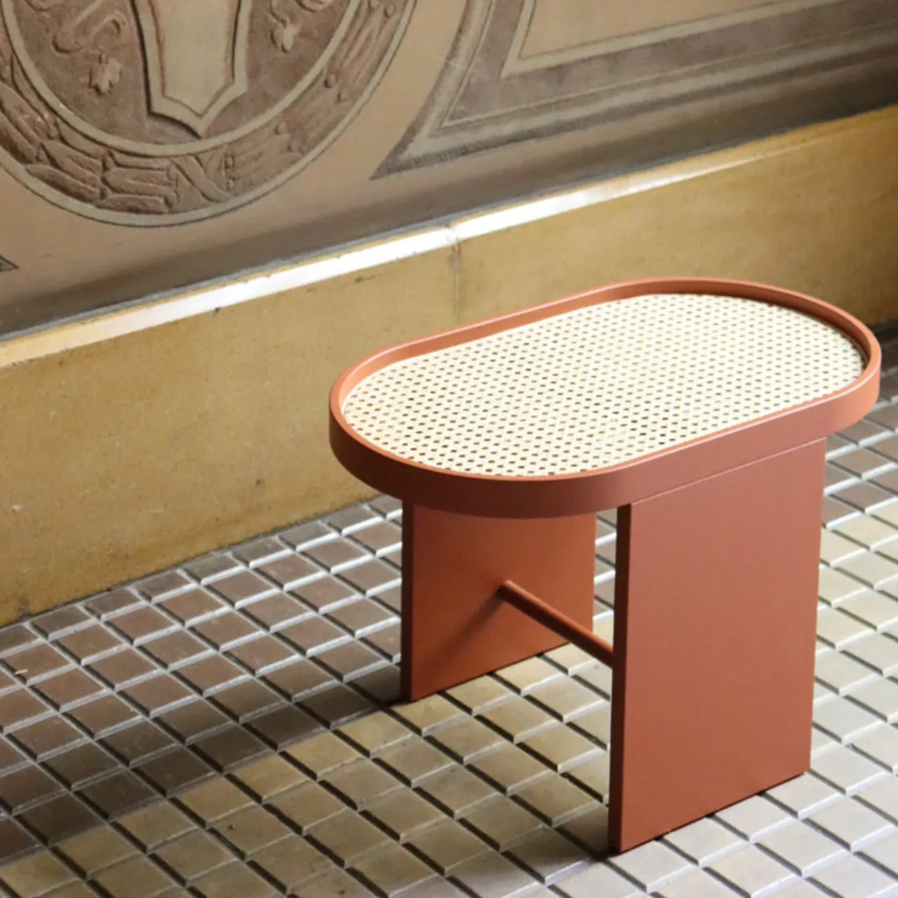 Editions Milano Side Tables<Piani Copper Side Table by Patricia Urquiola