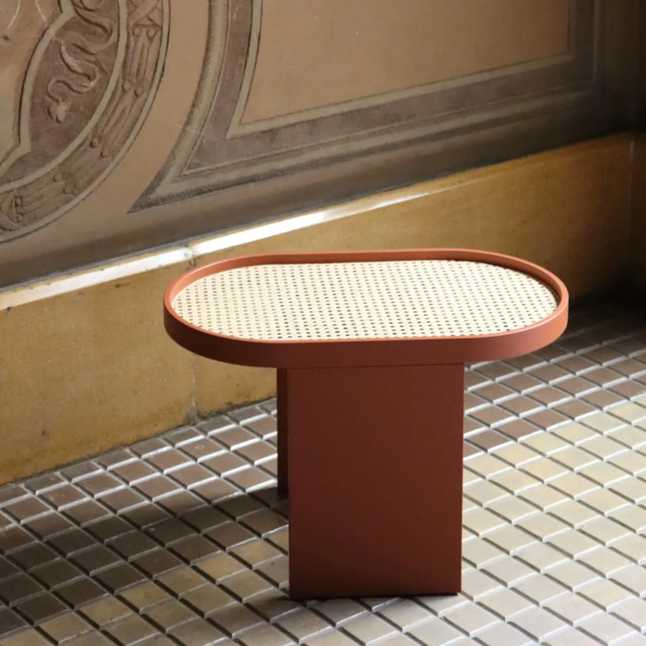 Editions Milano Side Tables<Piani Copper Side Table by Patricia Urquiola