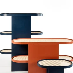 Editions Milano Bookcases<Piani Steel Blue Bookshelf by Patricia Urquiola