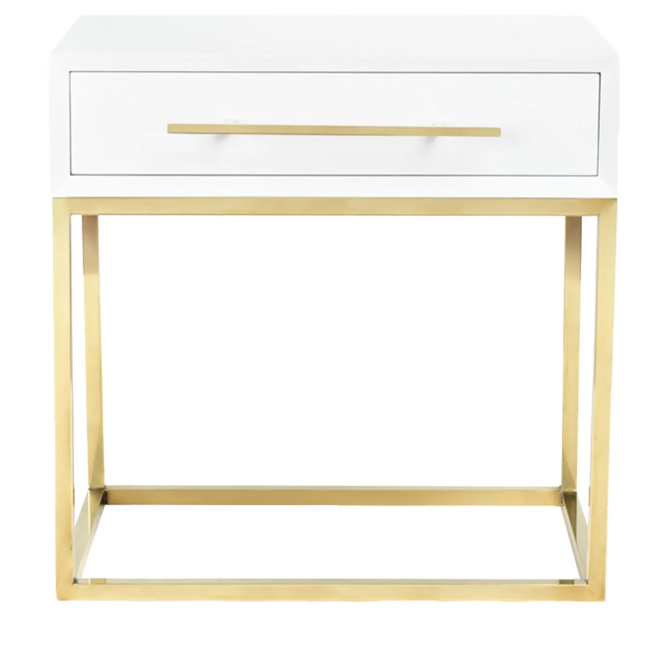 Tribute Nightstands<Piero White Side Table
