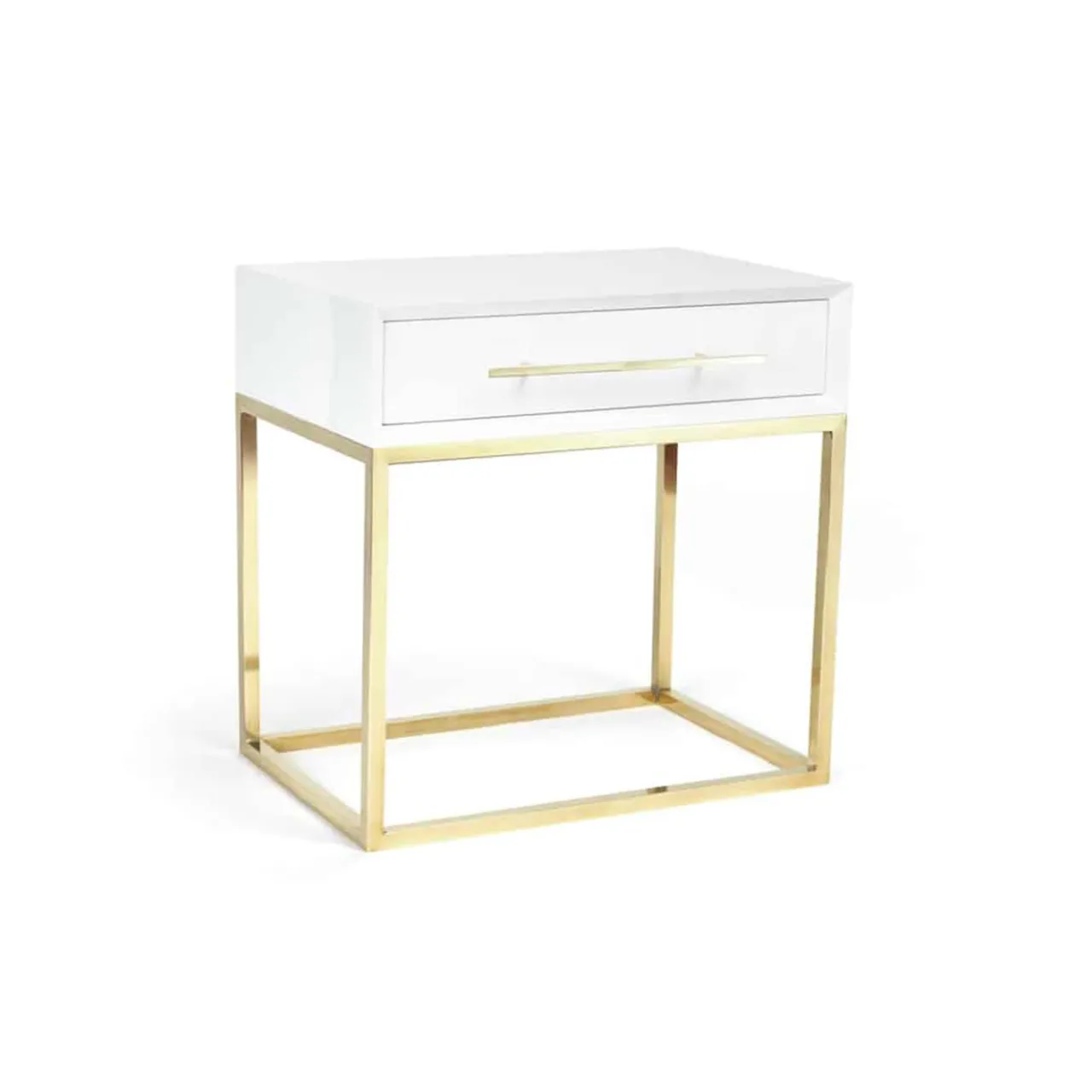 Tribute Nightstands<Piero White Side Table