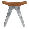Luce Di Carrara Stools<Pigreco Marble & Wood Stool