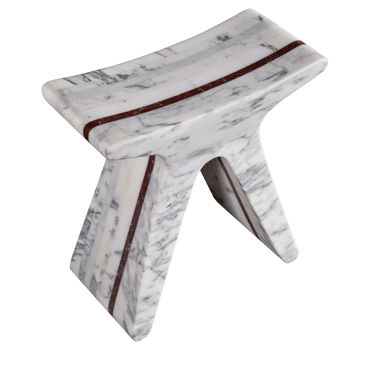 Luce Di Carrara Stools<Pigreco Marble Stool