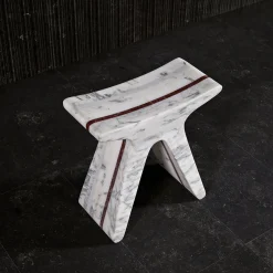 Luce Di Carrara Stools<Pigreco Marble Stool