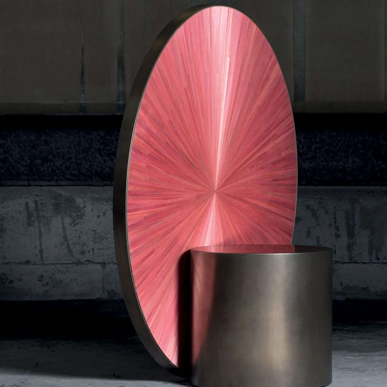 A&B Living Lounge Chairs<Pink Aurae Throne by Marco Sorrentino