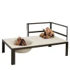 Pimar Limestone Side Tables<Piro Brazier Side Table by Lucidi&Pevere