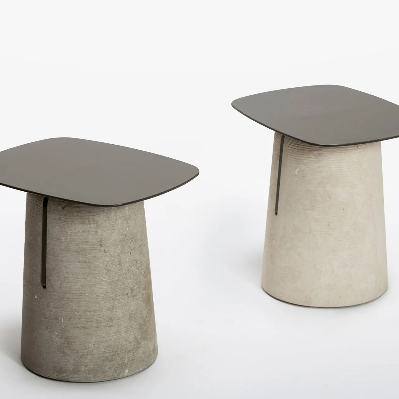 Pimar Limestone Side Tables<Piro Side Table by Lucidi & Pevere