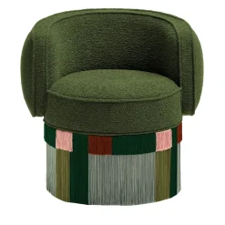 Lorenza Bozzoli Couture Armchairs<Pirouette 80 Clu Swivel Geo Wien Armchair by Lorenza Bozzoli