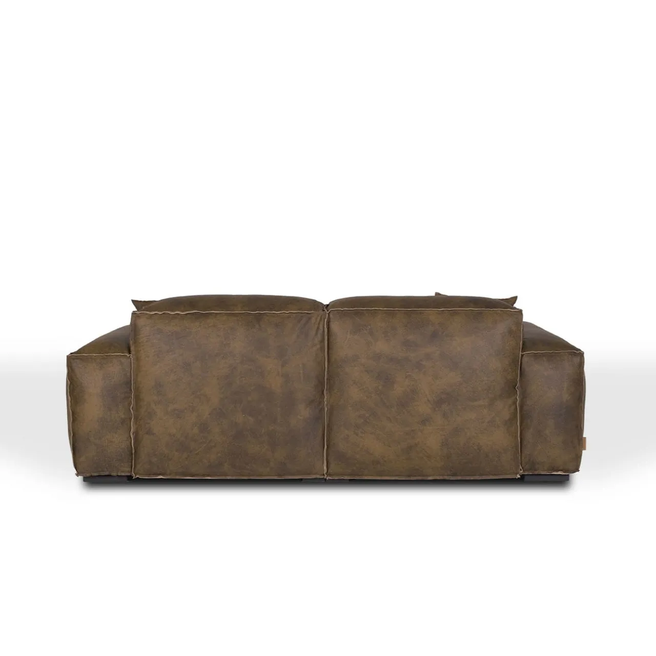 Mantellassi 1926 Sofas<Placido Brown Leather Sofa