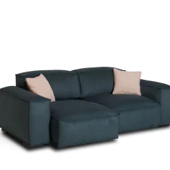 Mantellassi 1926 Sofas<Placido Teal Blue Fabric Sofa