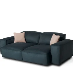 Mantellassi 1926 Sofas<Placido Teal Blue Fabric Sofa