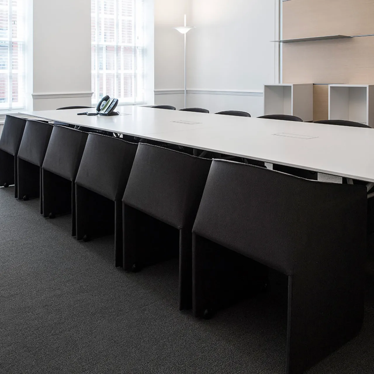 Tecno Spa Armchairs<Plau Black Tall Wheeled Armchair by Gabriele and Oscar Buratti