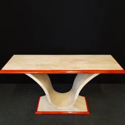 Luca Polato Consoles<PLM-0086 Red/Ivory Parchment Console