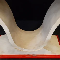 Luca Polato Consoles<PLM-0086 Red/Ivory Parchment Console