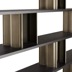 Ghidini 1961 Bookcases<Plomis Wood & Metal Bookcase by Richard Hutten
