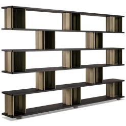Ghidini 1961 Bookcases<Plomis Wood & Metal Bookcase by Richard Hutten