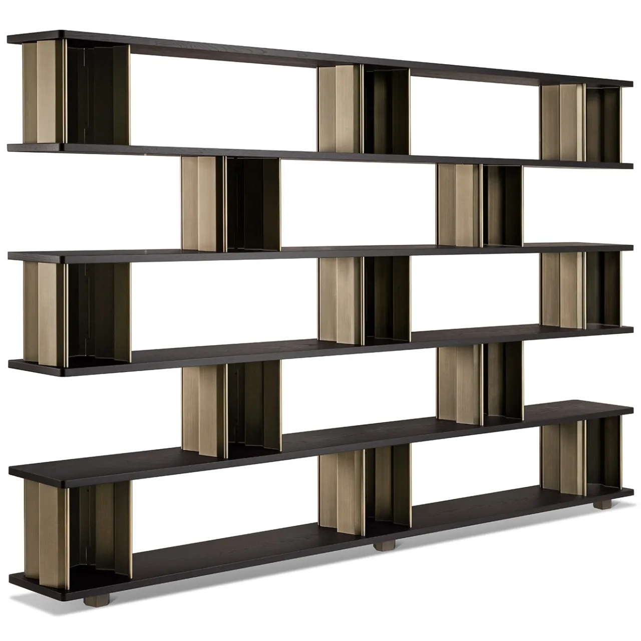 Ghidini 1961 Bookcases<Plomis Wood & Metal Bookcase by Richard Hutten
