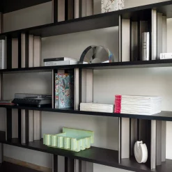 Ghidini 1961 Bookcases<Plomis Wood & Metal Bookcase by Richard Hutten