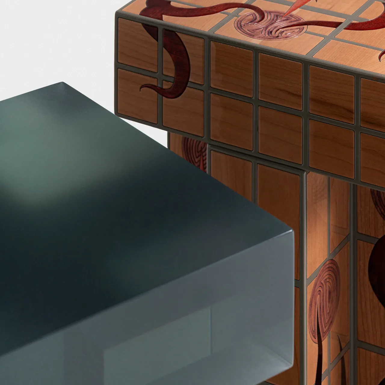 Delvis Unlimited Stools<Plus Green Resin Stool
