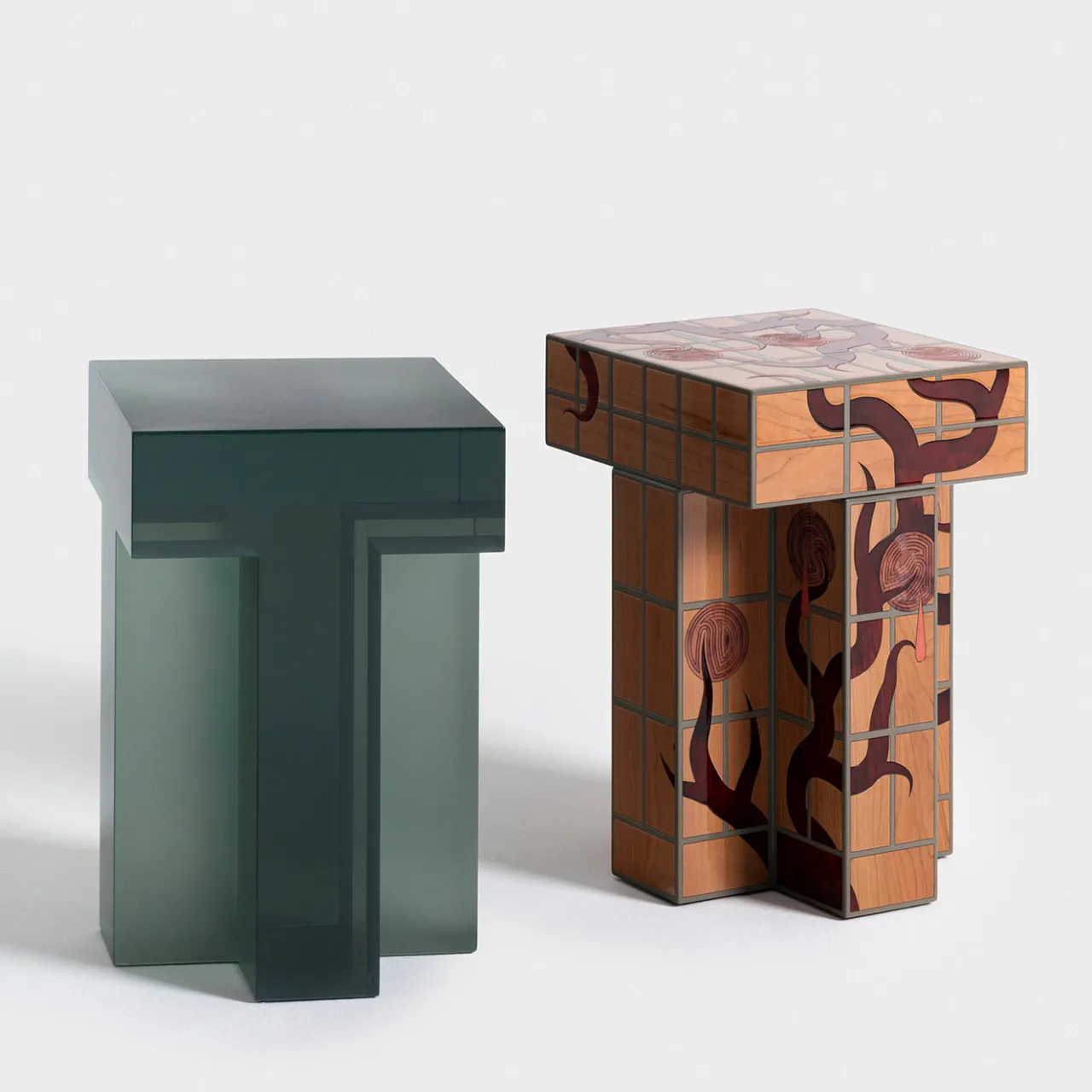 Delvis Unlimited Stools<Plus Green Resin Stool