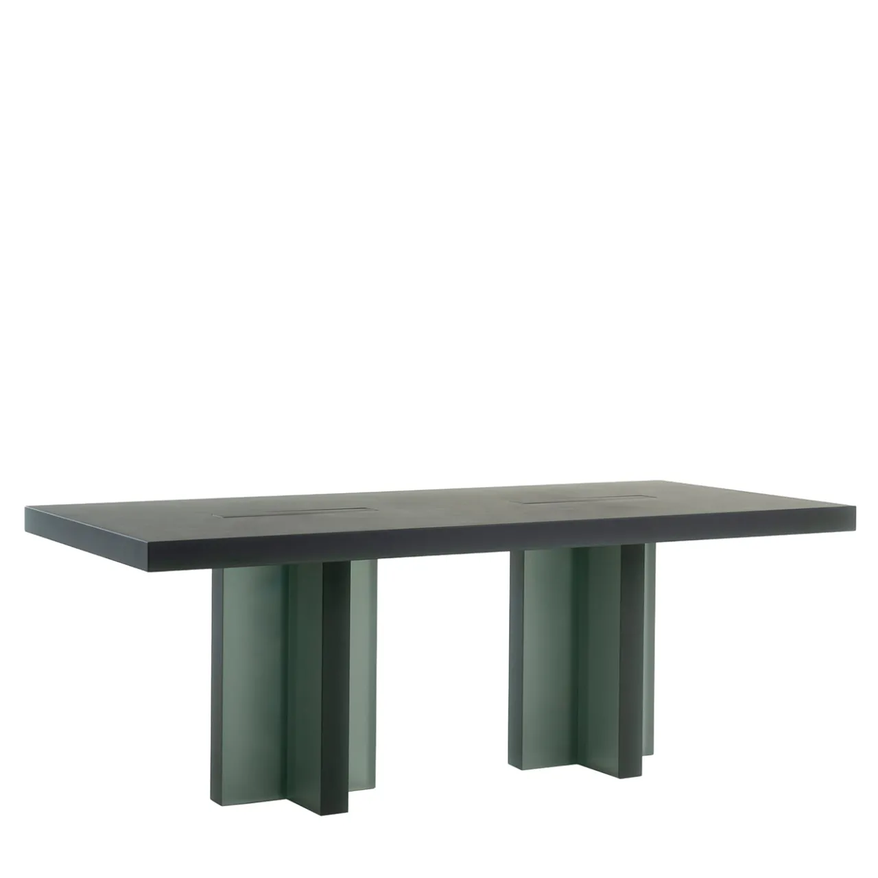 Delvis Unlimited Dining Tables<Plus Plus Resin Green Dining Table