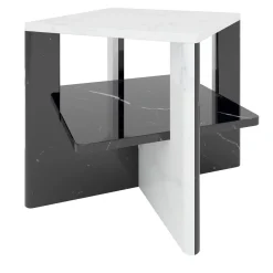 V.L. Lavorazioni In Ferro Coffee Tables<Plus+Double Marble Coffee Table #1
