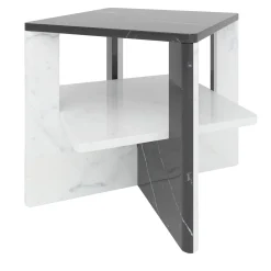 V.L. Lavorazioni In Ferro Coffee Tables<Plus+Double Marble Coffee Table #4