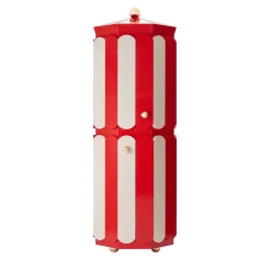 altreforme Bar Cabinets<Pollock White and Red Bar Cabinet