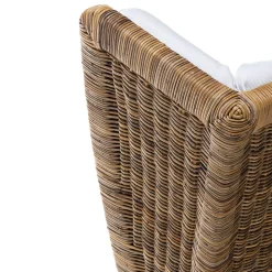 Exteta Outdoor Armchairs<Poltrona Bergere 1939 White Armchair by Franco Albini