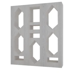 Dimarmo Bookcases<Ponti Bookcase in White Marble By Sissy Daniele