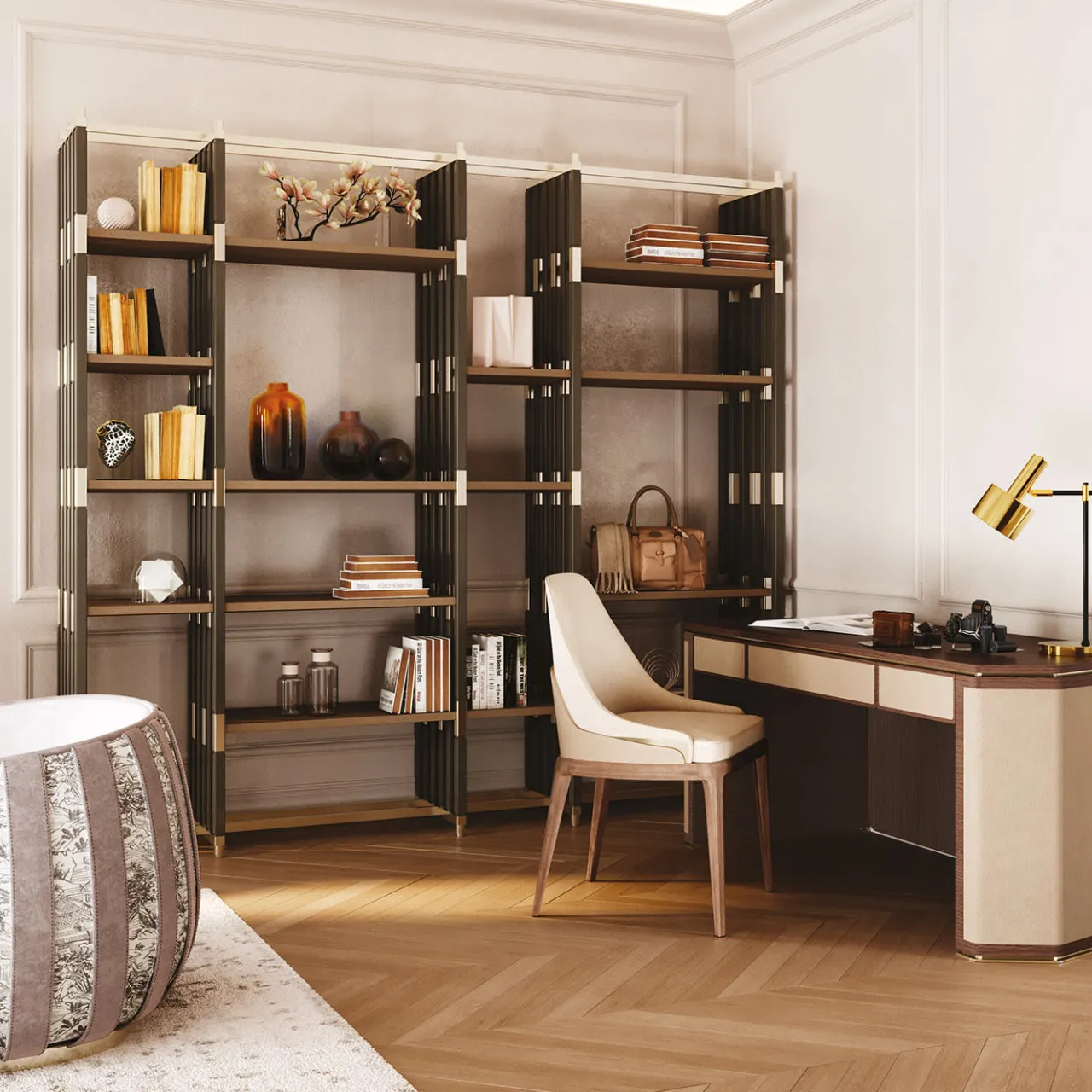Inedito / Asnaghi Bookcases<Ponya Modular Bookcase