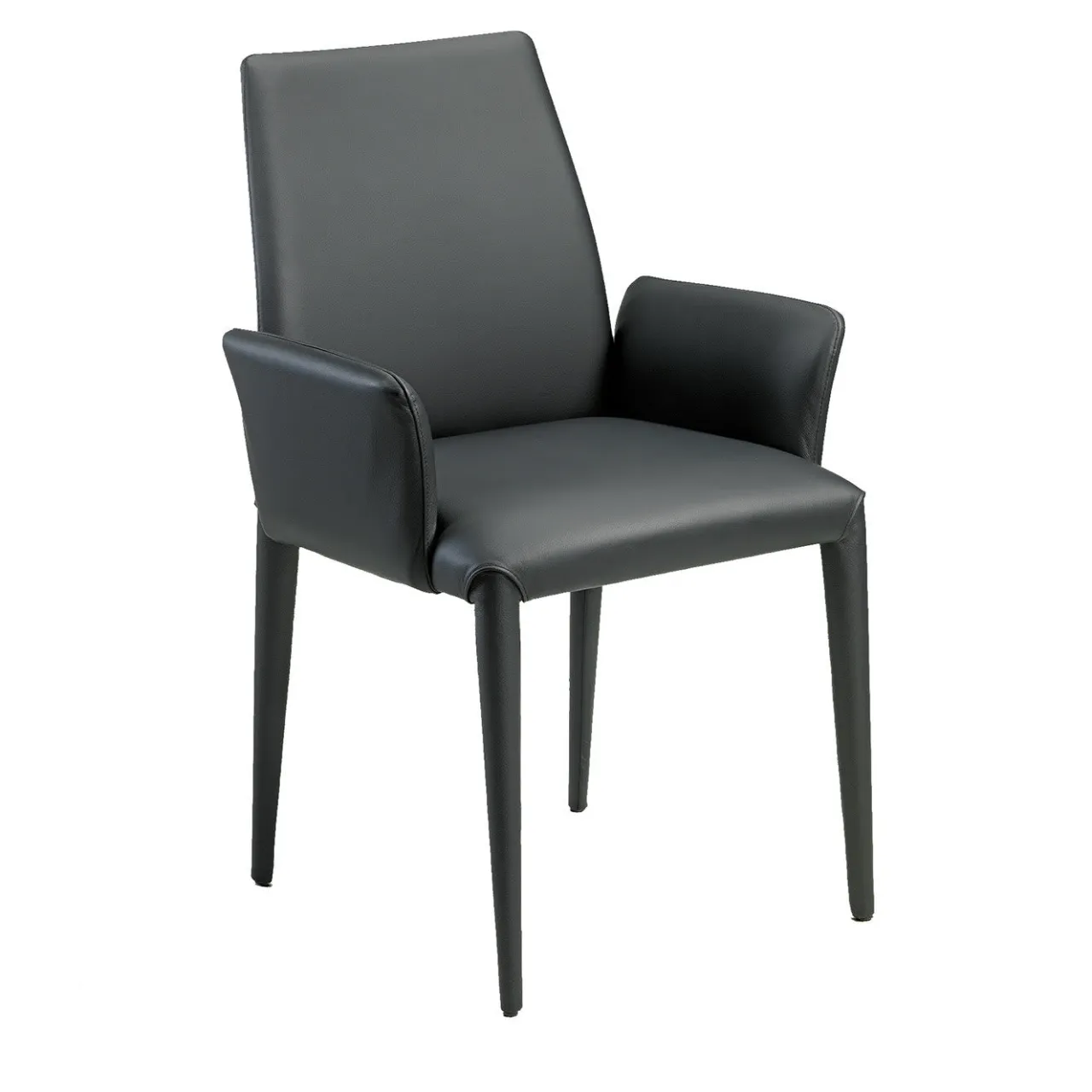 Trevisan Italia Chairs<Ponzano Black Dining chair
