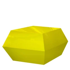 Sergio Villa Coffee Tables<Pop & Op Diamond-Shaped Yellow Coffee Table by Carlo Rampazzi